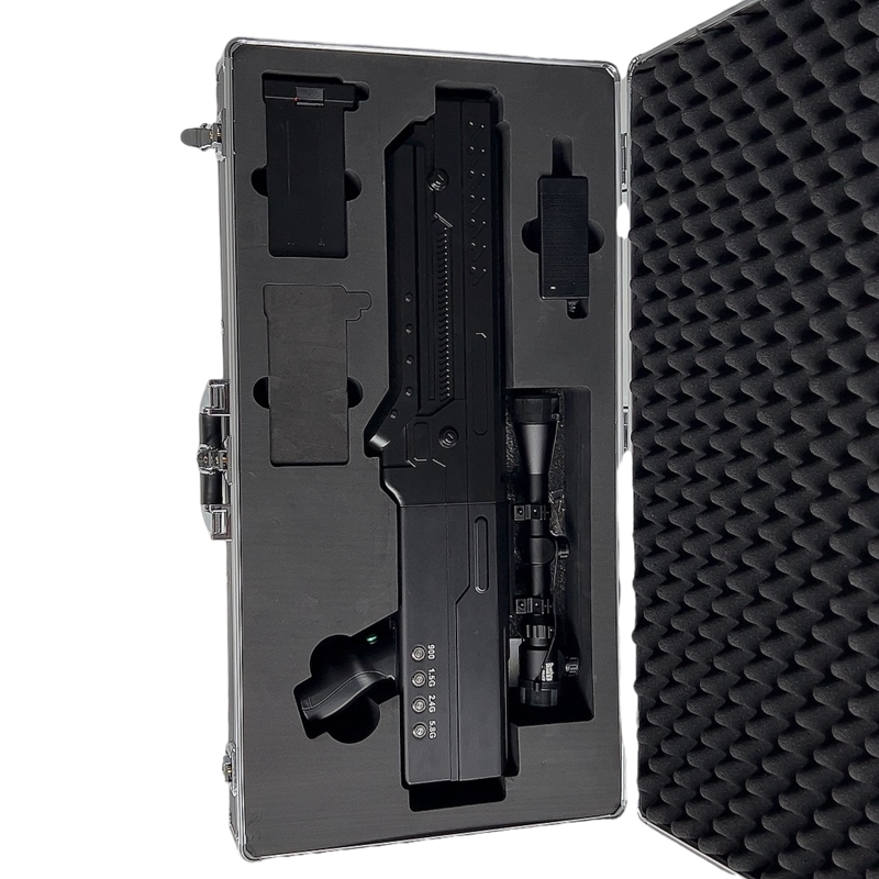  志仲镇手持便携式枪型低空防御反制四通道B型