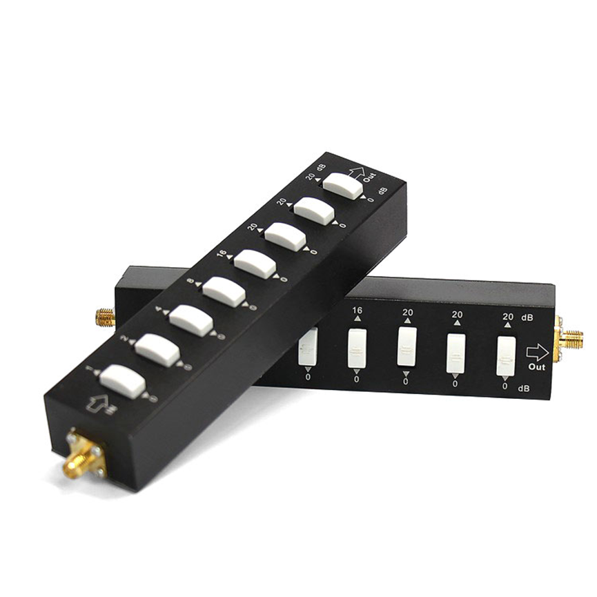  志仲镇步进可调衰减器SMA接口或N型接口0-90DB可调可选